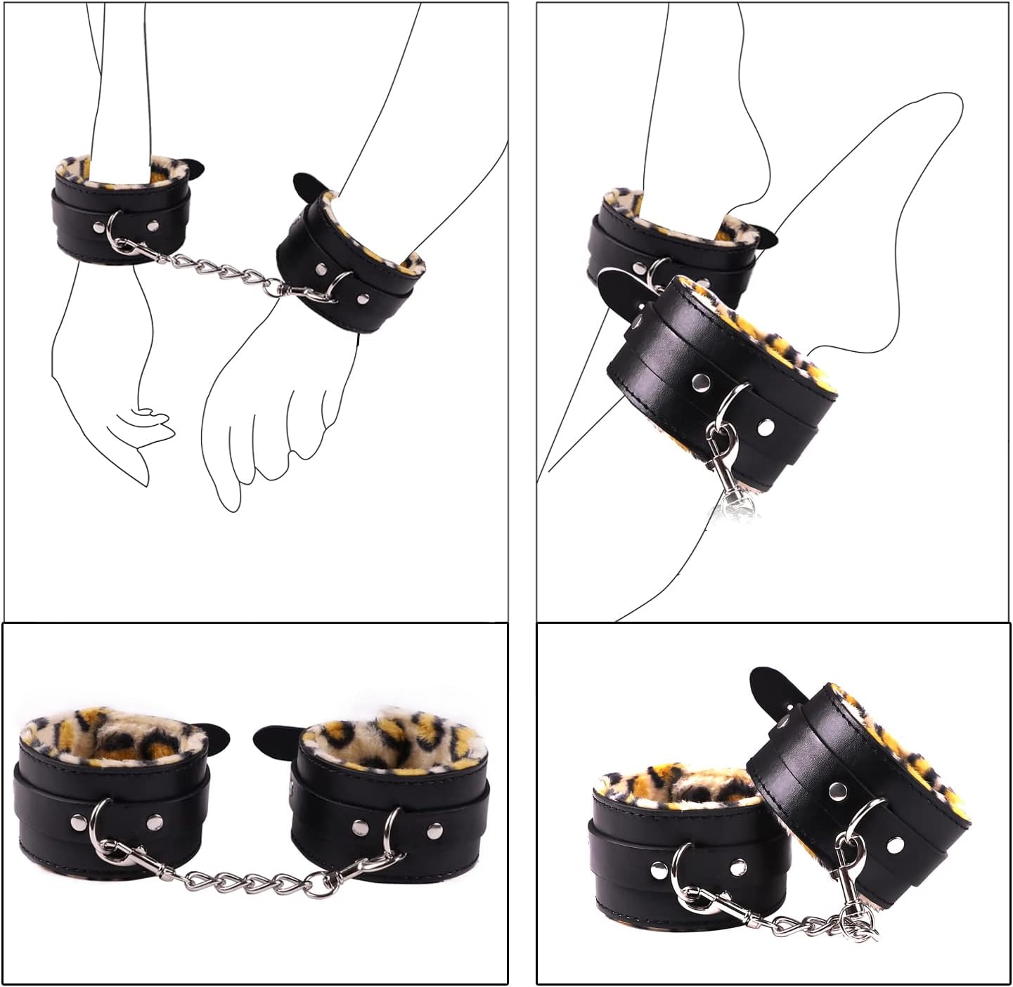 30-Piece Complete BDSM Sex Play Kit