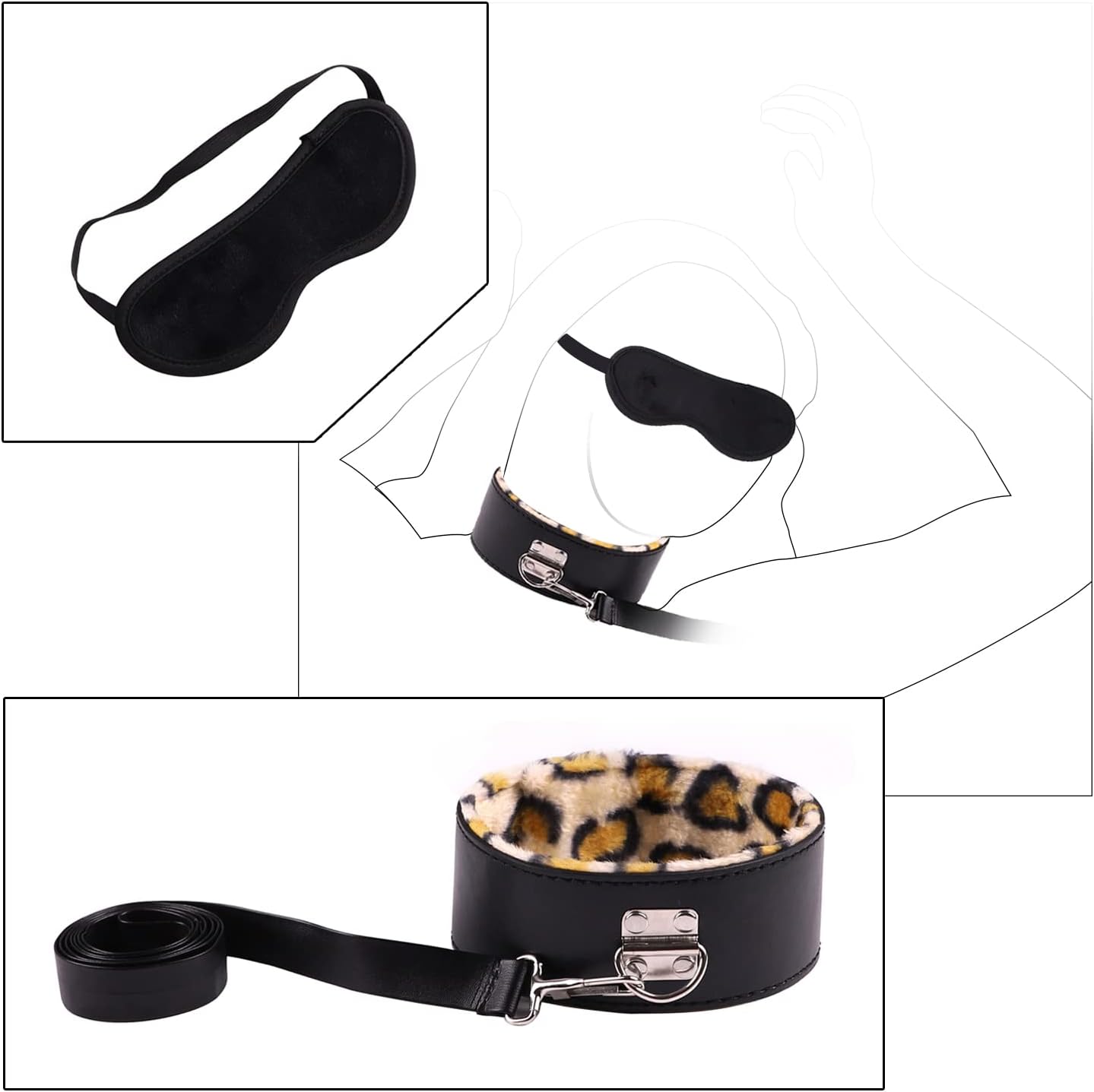 30-Piece Complete BDSM Sex Play Kit