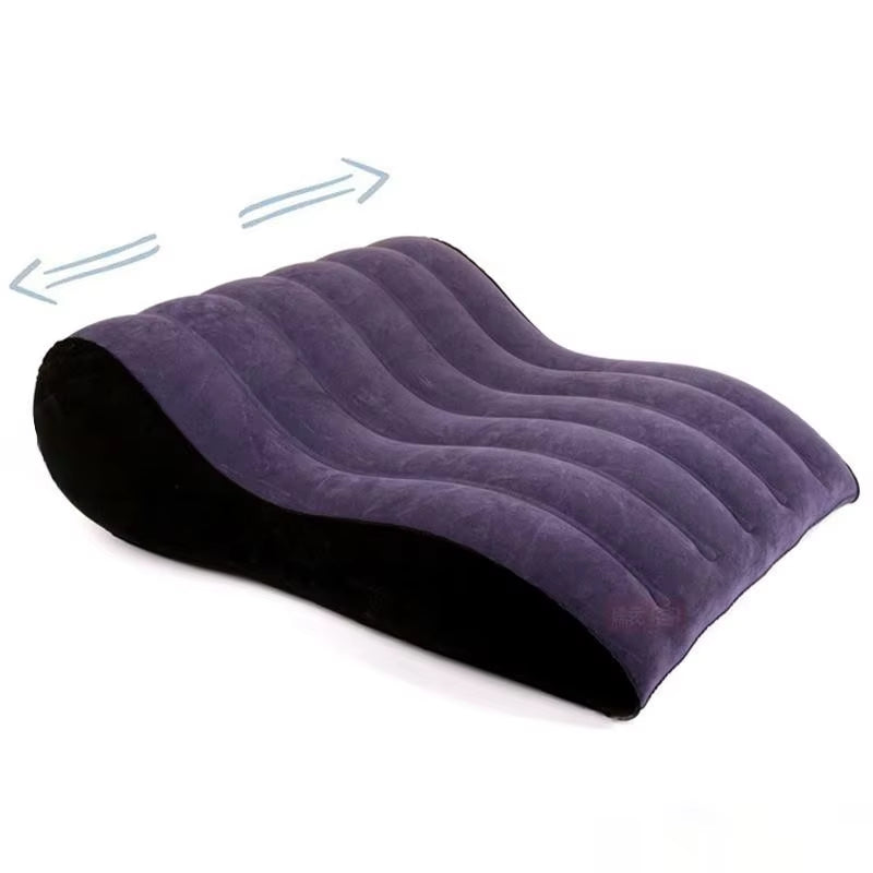 Luxury Inflatable Perfect Wave Pillow Sofa Adult Bed Bean Bag Sofa Adult Bed Fun Sofa for Couple Love Games Body Support