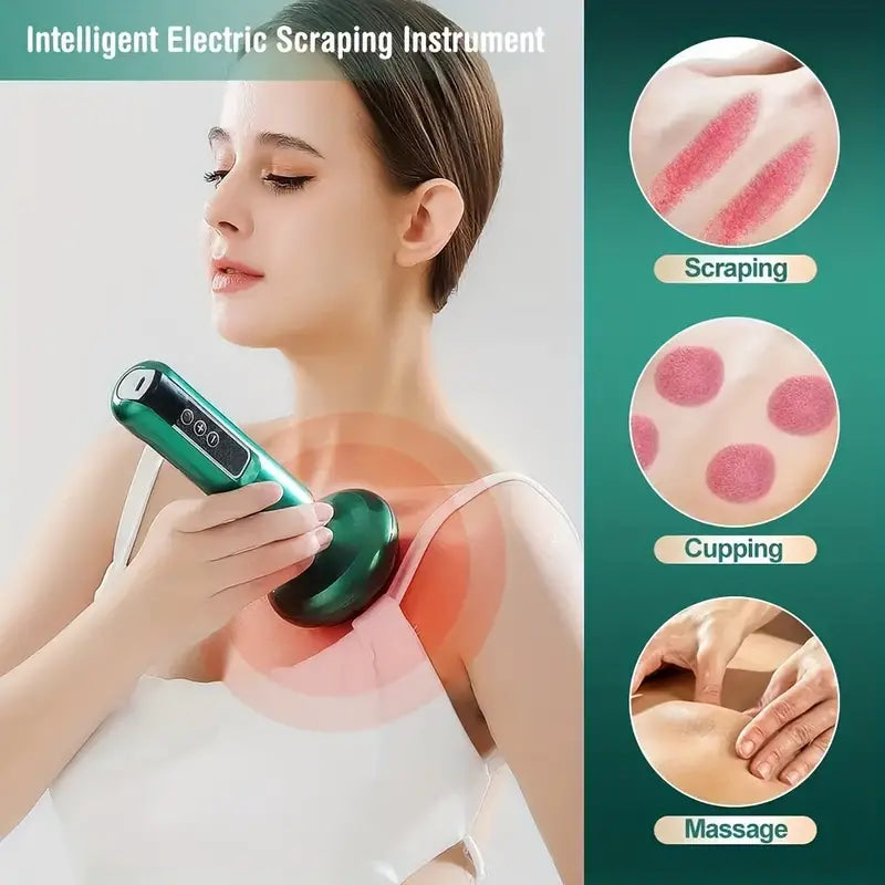 Electric Instrument for Deep Tissue Massage(Green)-2