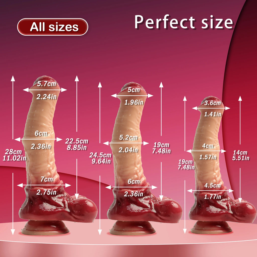 Super Long Horse Dildo Huge Animal Penis Monster Fantasy Dick Female Masturbation Sex Toys for Men/Women Couples Anal Plug 18+