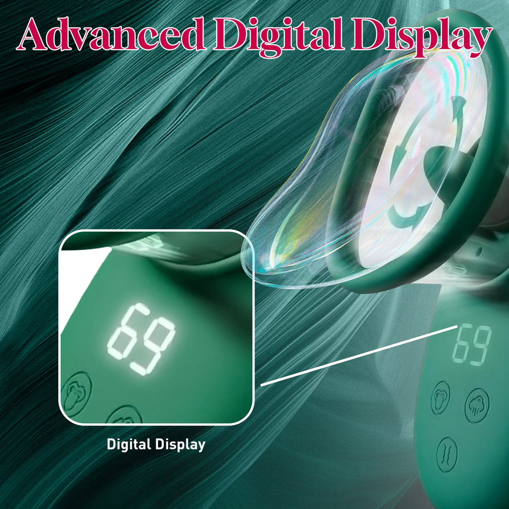 Adult Sex Toy 3-in-1 Licking Vibrator 3 Suction Modes Clitoral Stimulation Extendable Thrusting Masturbator Suitable for Women