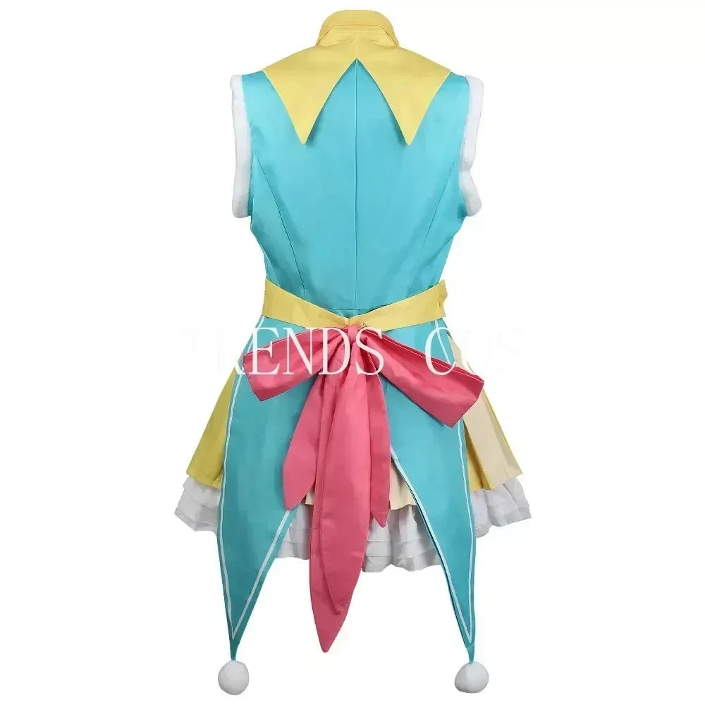 Kusanagi Nene Cosplay Costume Women Cute Costume Idol Nene Dress Headwear For Comic Con