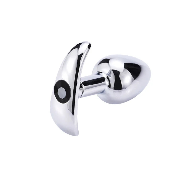 Anal Plug Metal Anchor Base Women Butt Plug Couple Adult Sex Toy Aluminum Alloy Man Butt Plug Trainer Adult Sex Anal Masturbator