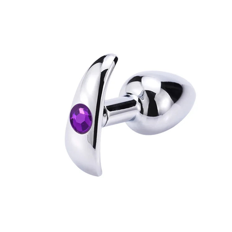 Anal Plug Metal Anchor Base Women Butt Plug Couple Adult Sex Toy Aluminum Alloy Man Butt Plug Trainer Adult Sex Anal Masturbator