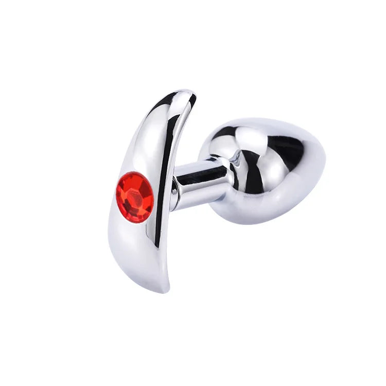 Anal Plug Metal Anchor Base Women Butt Plug Couple Adult Sex Toy Aluminum Alloy Man Butt Plug Trainer Adult Sex Anal Masturbator