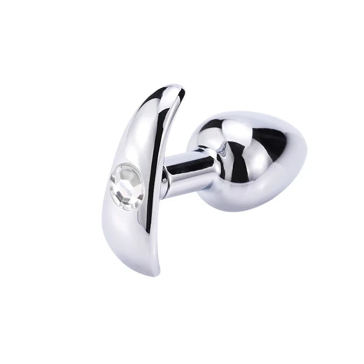 Anal Plug Metal Anchor Base Women Butt Plug Couple Adult Sex Toy Aluminum Alloy Man Butt Plug Trainer Adult Sex Anal Masturbator