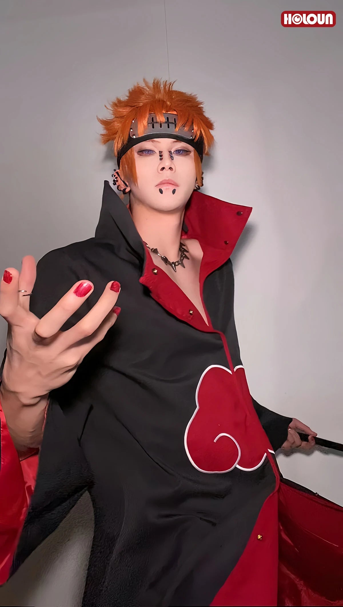 HOLOUN Naru Anime Uchiha Sasuke Uchiha Itachi Cosplay Costume Cloak Embroidery Hawk Team Uniform Adult Convention S-2XL