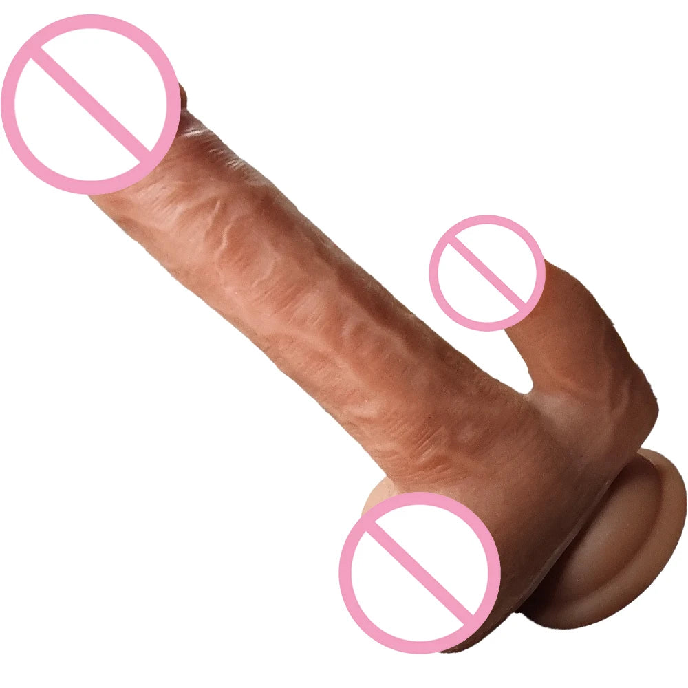 Adult Toys Female Masturbation Massager Multiple Vibration Modes Dildo Stimulates G-Spot and Clitoris Couples' Intimate Toys