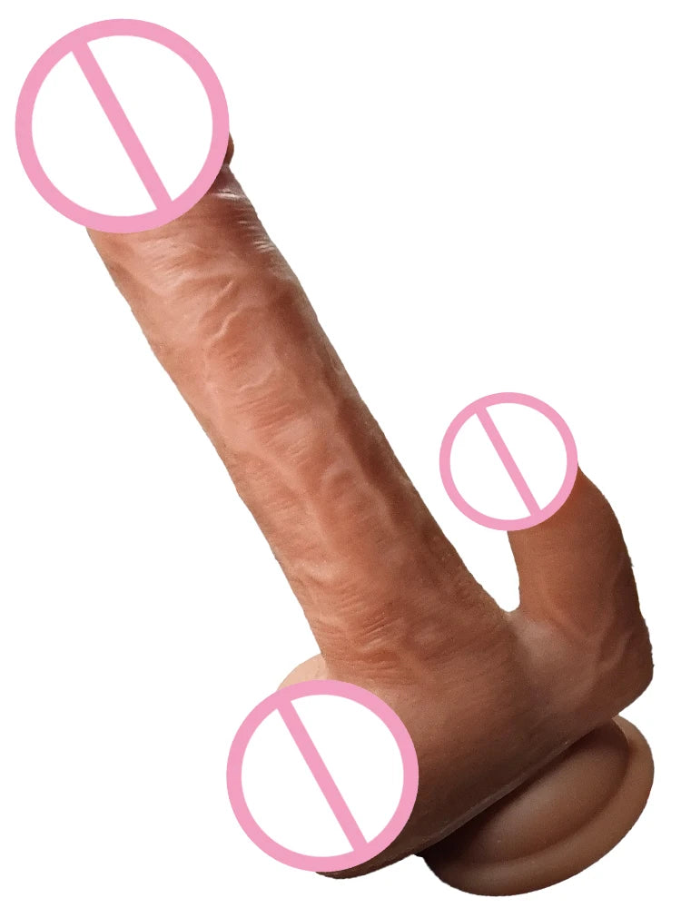 Adult Toys Female Masturbation Massager Multiple Vibration Modes Dildo Stimulates G-Spot and Clitoris Couples' Intimate Toys