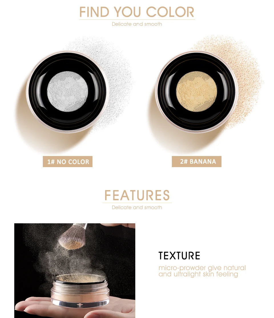 IMAGIC new makeup powder waterproof oil control waterproof  foundation invisible brightening skin cosmetic