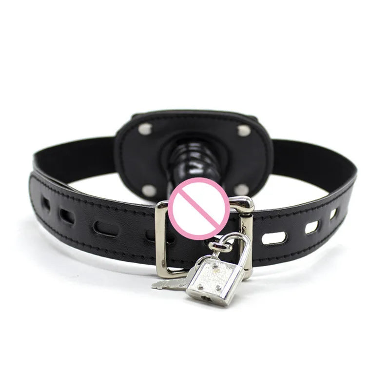 Sex Games Erotic Toys Bondage Equipment Bdsm Toys Open Mouth Dildo Gag Fetish Slave Restraints Ring Gag Adults Toys Sex Shop