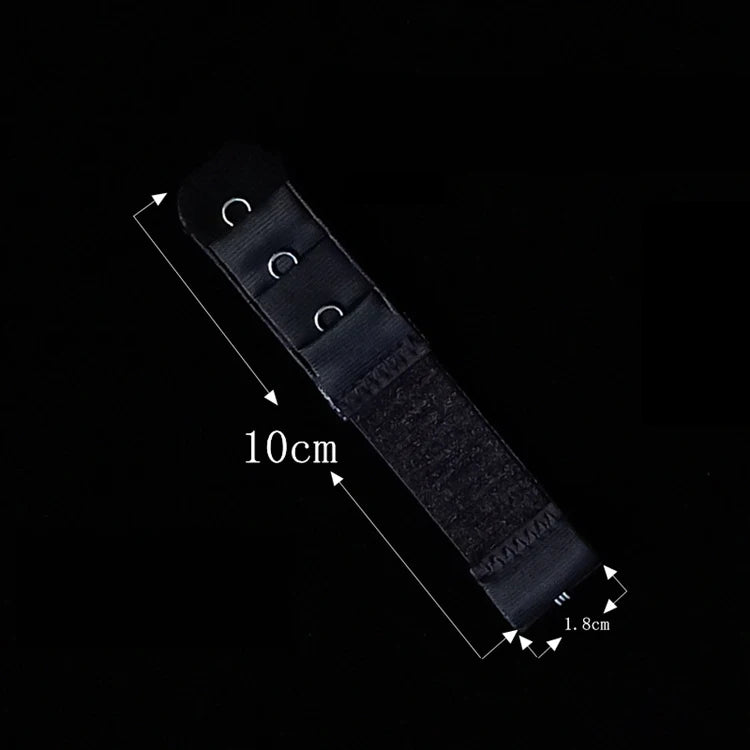 1 Piece Soft Bra Extenders Strap 1 Rows 3 Hook Female Adjustable Elastic Nylon Clasp Extension Women Intimates Accessories