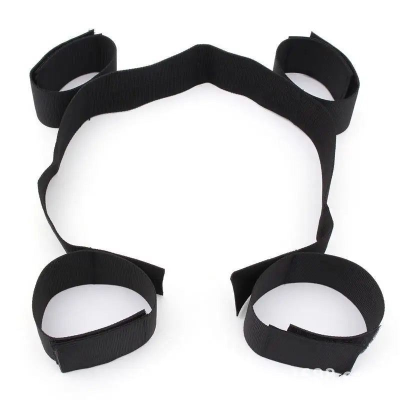 Adult No Vibrator BDSM Bondage Slave Erotic Sex Toys For Woman Couples Leg Open Restraints Neck Handcuffs Ankle Cuff Straps Shop
