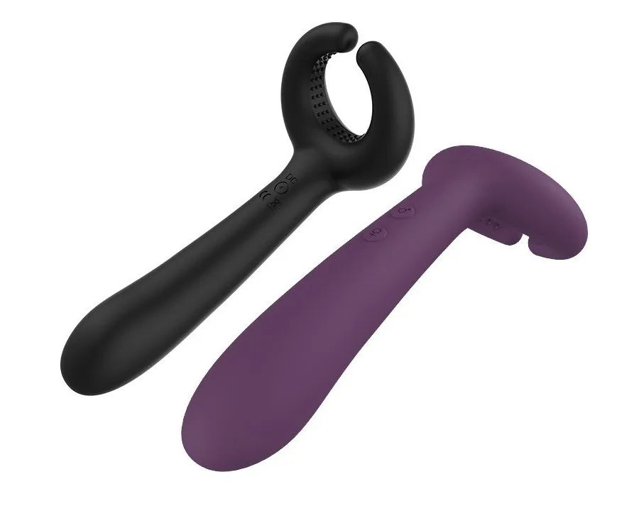 3 Motors Powerful Vibrators for Couples G-Spot Stimulator Men Penis Ring Female Vagina Anal Masturbator Adult Sex Toys for Woman