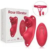 USB Adult Wearable Panty Vibrator with 10 Mode Remote Control Rose Vibrators for Men and Women's Sexual Pleasure