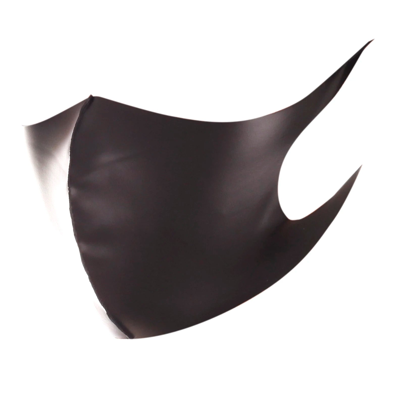 Ftshist Wet Look Mask Fetish Latex Coating Masked PVC Black Faux Leather Bondage Sex Breathing Control Games Cosplay Accessory