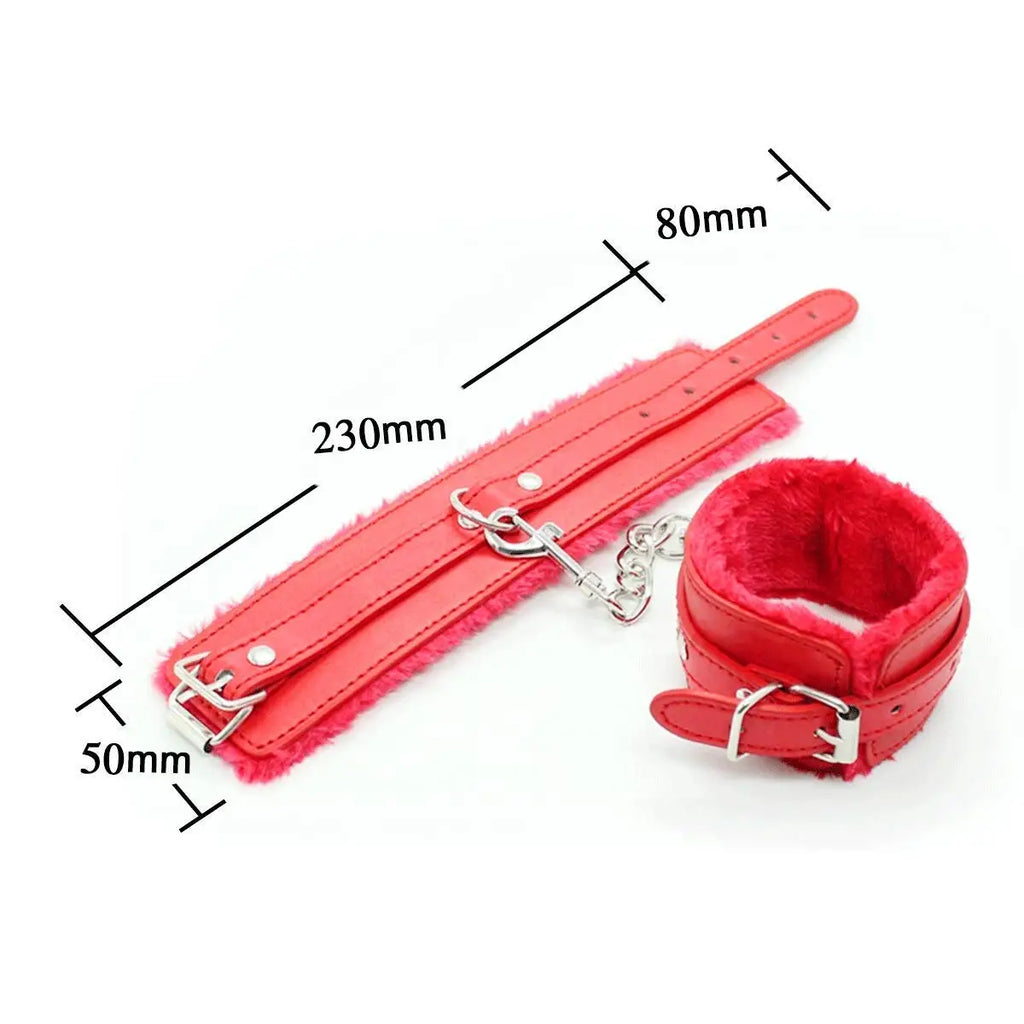Adult Games Erotic Couples No Vibrators BDSM Bondage Restraints Fetish Slave Handcuffs & Ankle Cuffs Sex Toys For Women Sex Shop