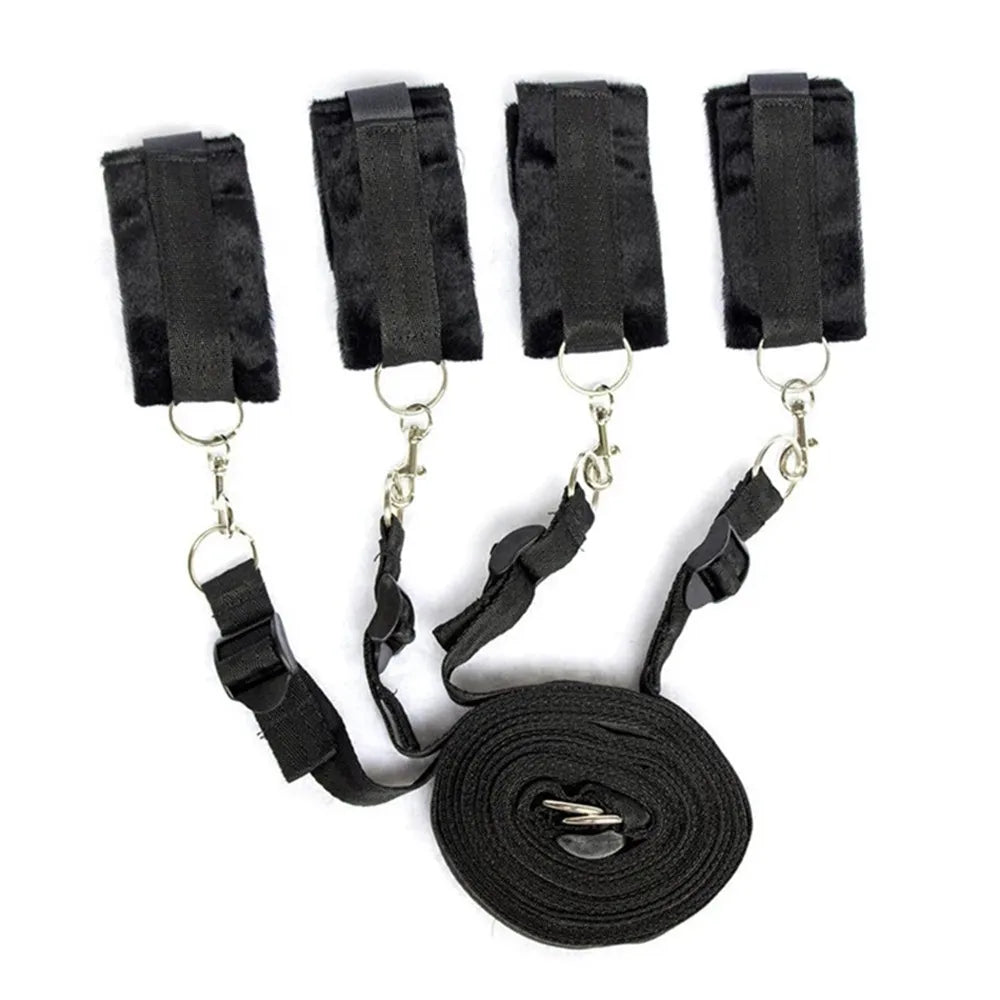 Adult Games Erotic Sex Toys For Woman Men Couples Slave Handcuffs Nylon BDSM Equipment Bondage Restraints Fetish Sex Products