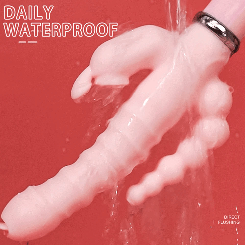 3 in 1 Vibrators for Women 12 Mode Vibrating Anal Tongue Licking Clitoris Stimulator G spot Massager Erotic Sex Toys for Women