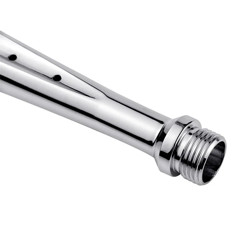 New Stainless Steel Metal Anal Cleaner Bidet Faucets Rushed Anal Douche Shower Cleaning Enemator Enema Butt Plugs Tap Adult