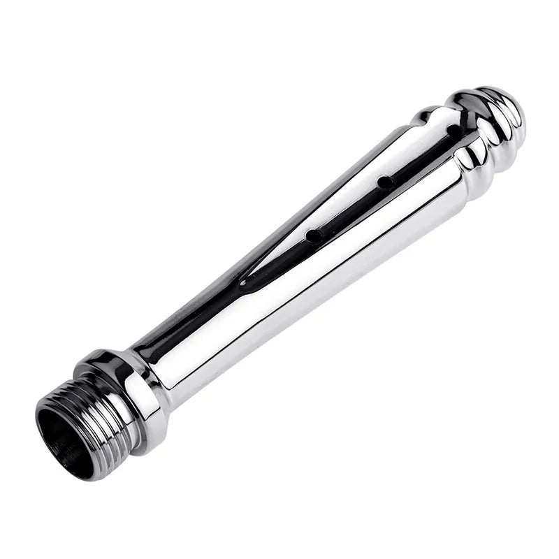New Stainless Steel Metal Anal Cleaner Bidet Faucets Rushed Anal Douche Shower Cleaning Enemator Enema Butt Plugs Tap Adult