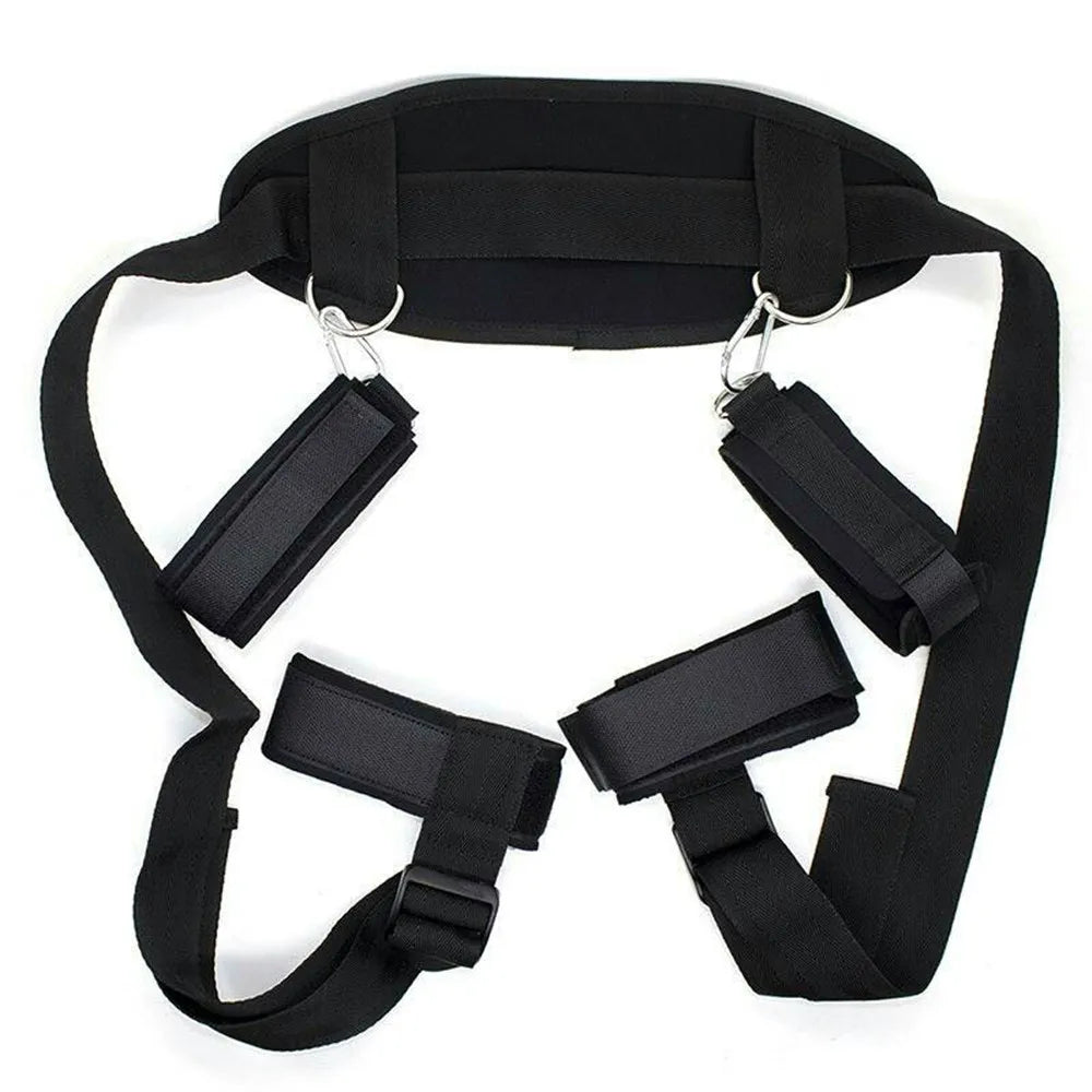 Adults Games BDSM Bondage Gear Set Handcuffs Ankle Cuff Restraints Erotic Products Sex Toys For Woman Couples Sex Furniture Shop