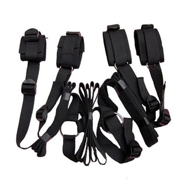 Adult Games Erotic Couples No Vibrators BDSM Bondage Restraints Fetish Slave Handcuffs & Ankle Cuffs Sex Toys For Women Sex Shop