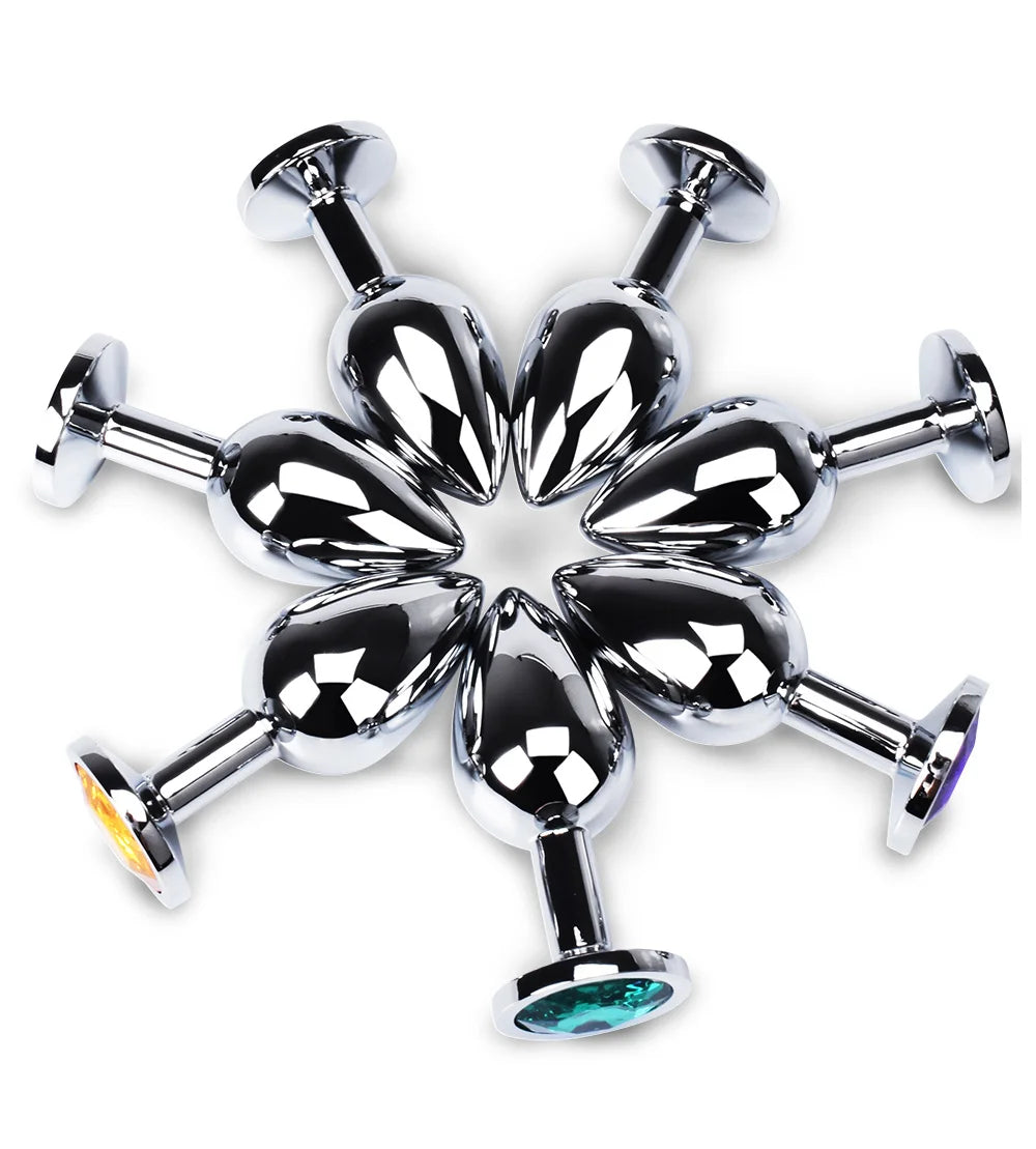 Anal plug Butt plugs anal sleeve dongle anal phalos for anal proleurre metal vibrating analnach tube Toys for adults Anal toys