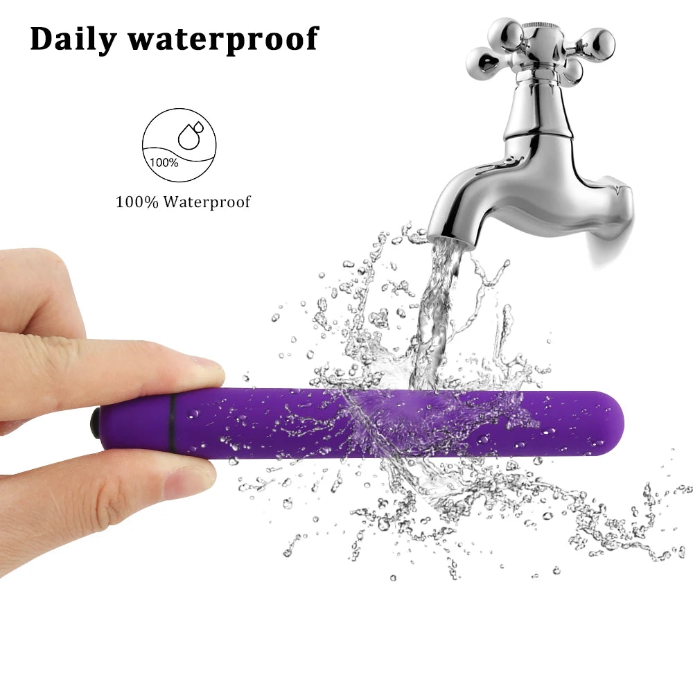 Long Bullet Vibrators Portable Female Masturbator G Spot Massager Dildo Vibrators AV Stick Adult Sex Toys for Women Sextoys