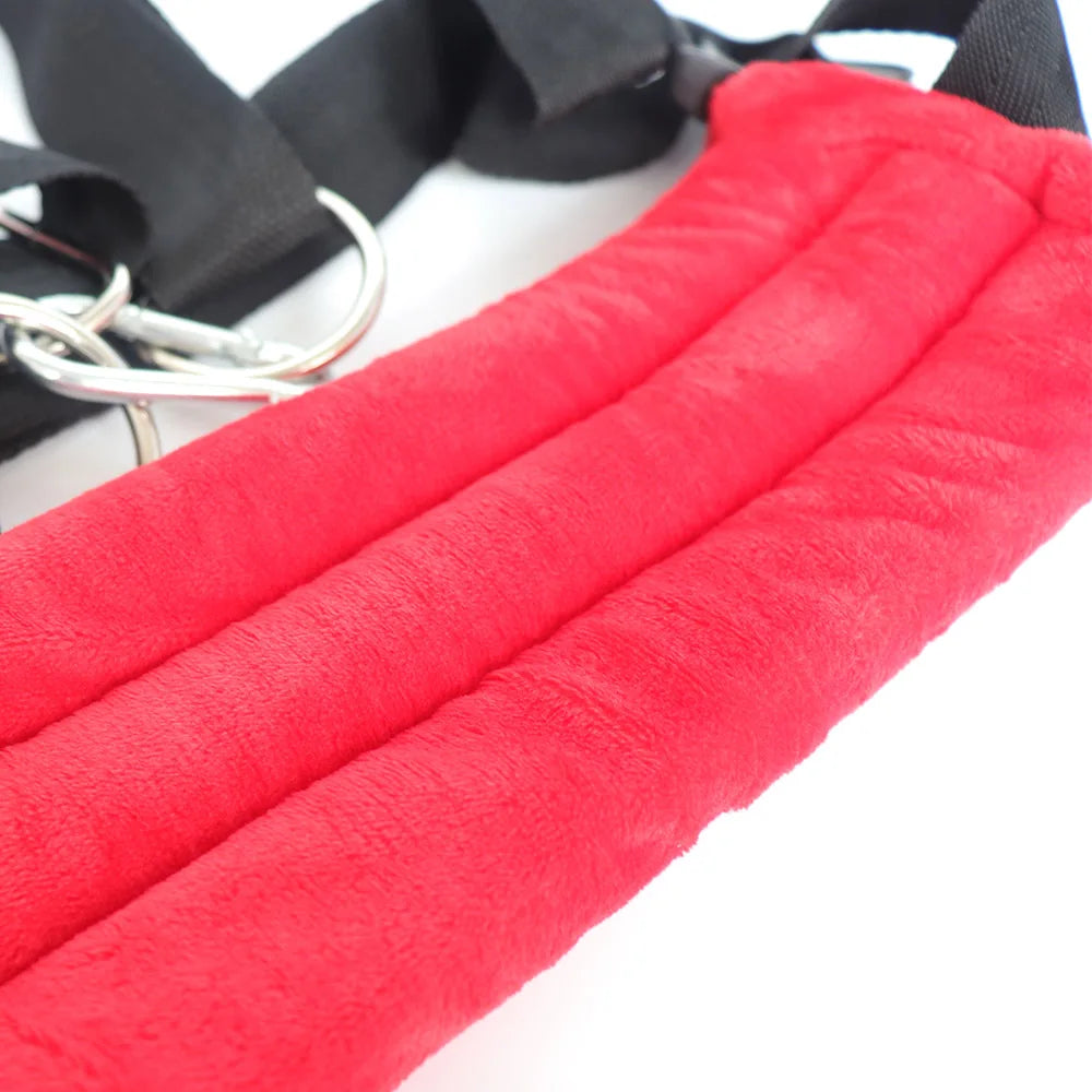 Couples Erotic Sexual Position BDSM Bondage Soft Nylon Sex Swing Sex Toys For Women Men Adult Games Slave Restraint Indoor Sling