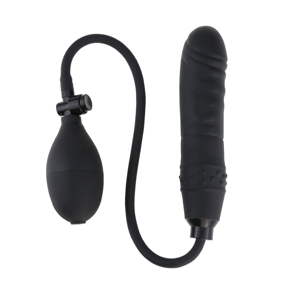 Super Large Inflatable Huge Big Anal Plug Dildo Pump Anal Dilator Expandable Butt Plug Anal Balls Sex Toys Men Prostate Massager