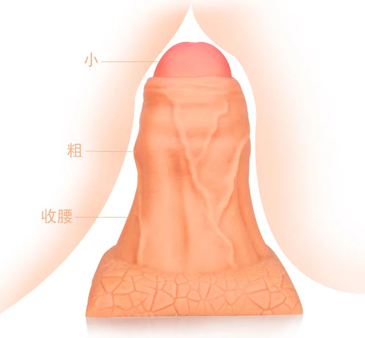 Huge Anal Plug Soft Silicone Anus Expansion Dildo Butt Plug Vagina Stimulation Prostate Massage Anal Sex Toys For Men Women Gay