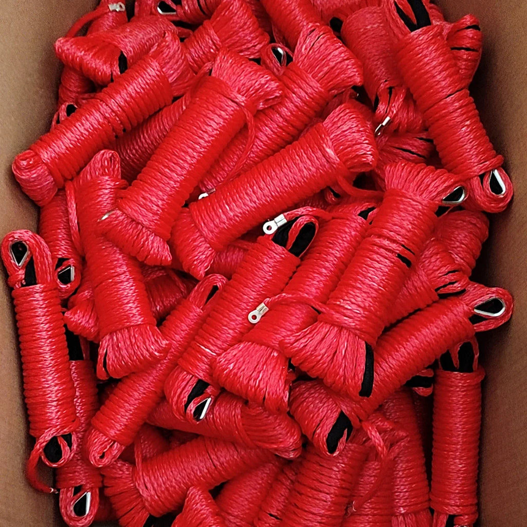 Hot Selling High Strength UHMWPE Colorful Winch Rope Fiber Braided Towing Rope for Off-Road Car Rescue Emergency Tool Kit