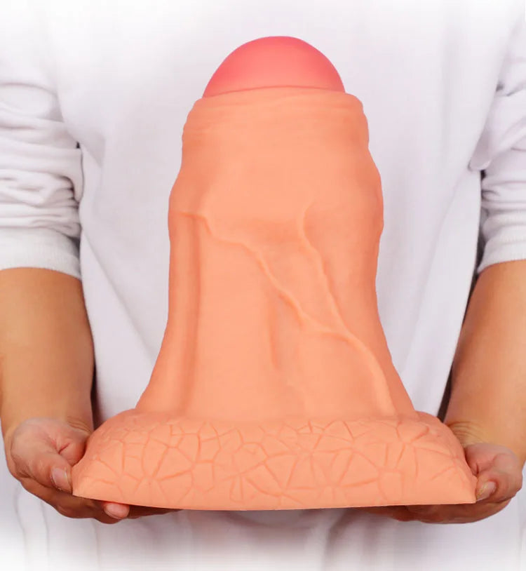 Huge Anal Plug Soft Silicone Anus Expansion Dildo Butt Plug Vagina Stimulation Prostate Massage Anal Sex Toys For Men Women Gay
