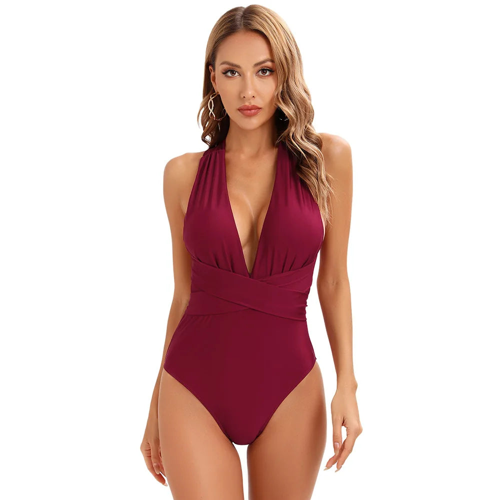 Custom Summer Swimsuit Supplier One Pierce Set Bikini Beachwear Womens Bikini Hot Sexy High Waist Swimsuits