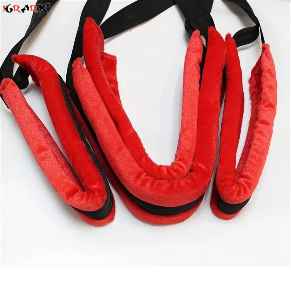 Couples Erotic Sexual Position BDSM Bondage Soft Nylon Sex Swing Sex Toys For Women Men Adult Games Slave Restraint Indoor Sling