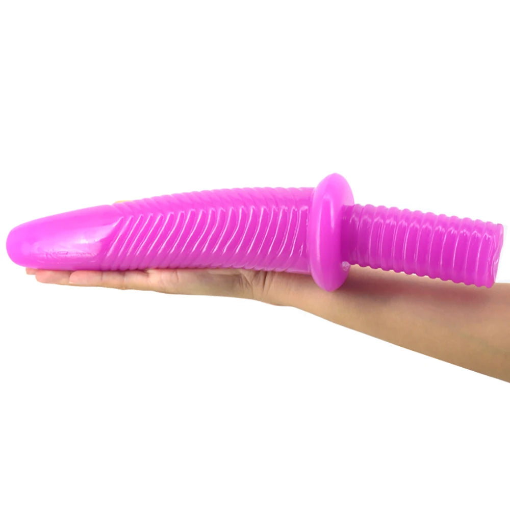 31mm Screw Sword PVC Anal Plug Dildo Women Masturbator Handle-Bar Soft Vagina Anus Prostate Orgasm Sex Toys for Lesbian Gay Men