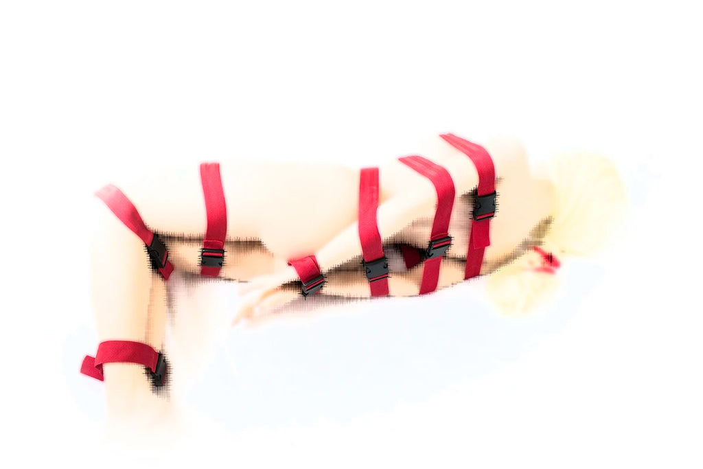 Thierry Fetish Body Harnesses Bondage Belts Full Body Restraint Straps Adult Sex Slave Submission Roleplay Set Sex Games Toys