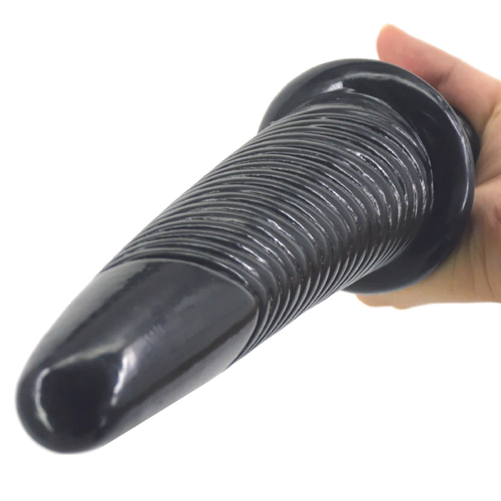 31mm Screw Sword PVC Anal Plug Dildo Women Masturbator Handle-Bar Soft Vagina Anus Prostate Orgasm Sex Toys for Lesbian Gay Men