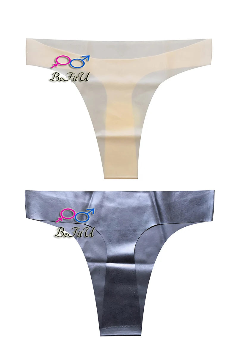 Latex Underwear  Fetish Bikini sexy Shorts  Briefs Knickers