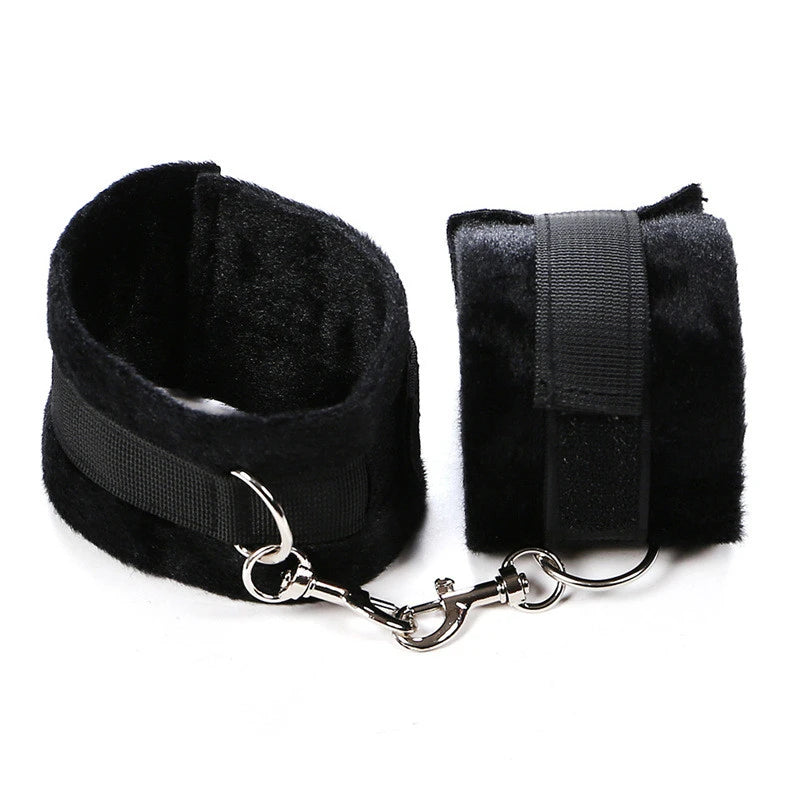 Adult Games Erotic Couples No Vibrators BDSM Bondage Restraints Fetish Slave Handcuffs & Ankle Cuffs Sex Toys For Women Sex Shop