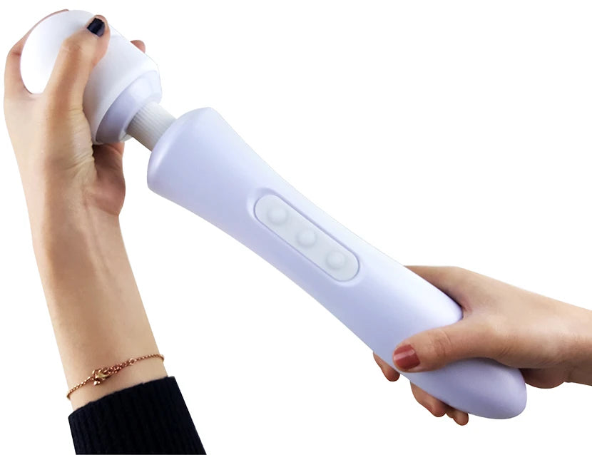 Huge Magic Wand Vibrators for women, USB Charge Big AV Stick Female G Spot Massager Clitoris Stimulator Adult Sex Toys for Woman