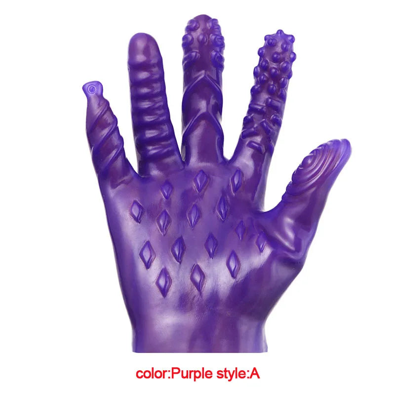 Erotic Magic Palm Hand Masturbator Sex Glove Adult Game Masturbation Vagina Massage Gloves sex game for couples Intimate goods