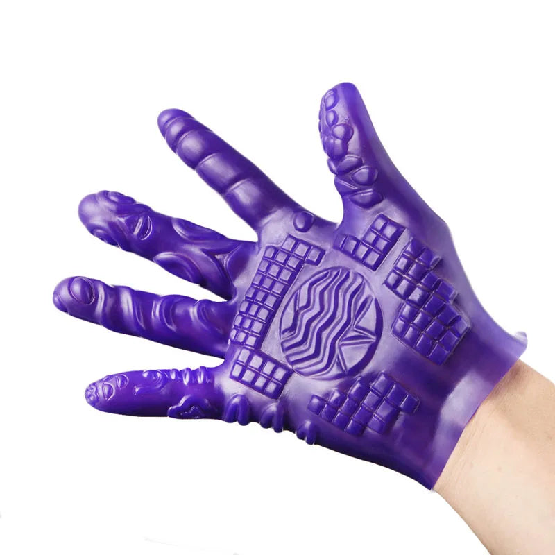 Erotic Magic Palm Hand Masturbator Sex Glove Adult Game Masturbation Vagina Massage Gloves sex game for couples Intimate goods