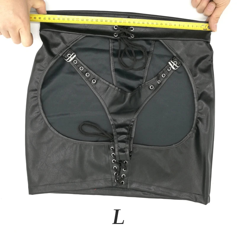 Thierry Fetish Couples Flirting Roleplay Kit Women Spanking Skirt Adult Games Sex Bondage Exposed Butt Skirt Temptation Cosplay