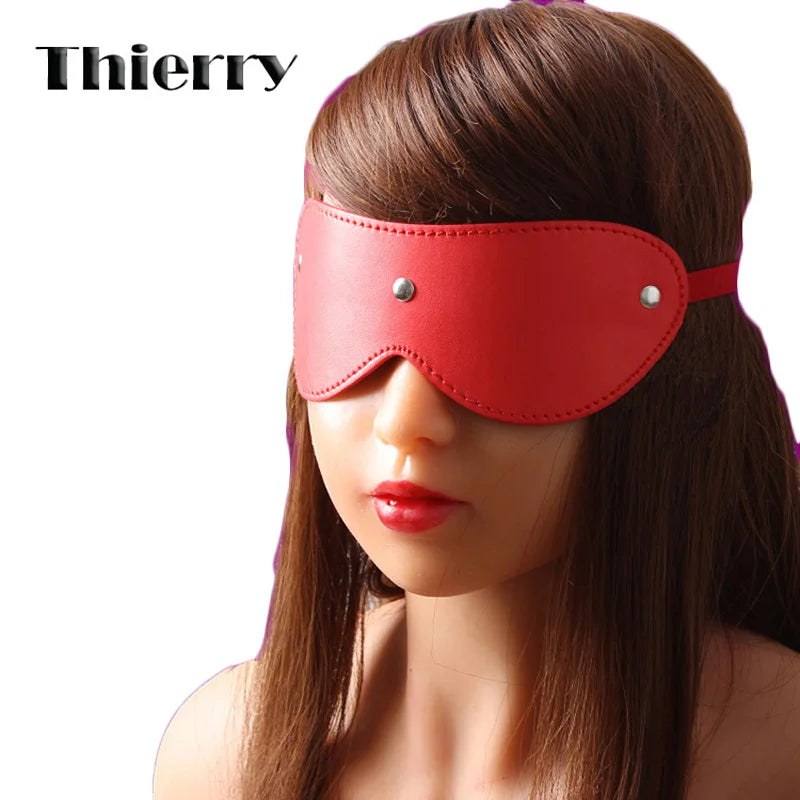 Thierry fetish flirting sexy eyeshade for couples game Mask blindfolds Sex Toys increase sexual tension and magnify arousal