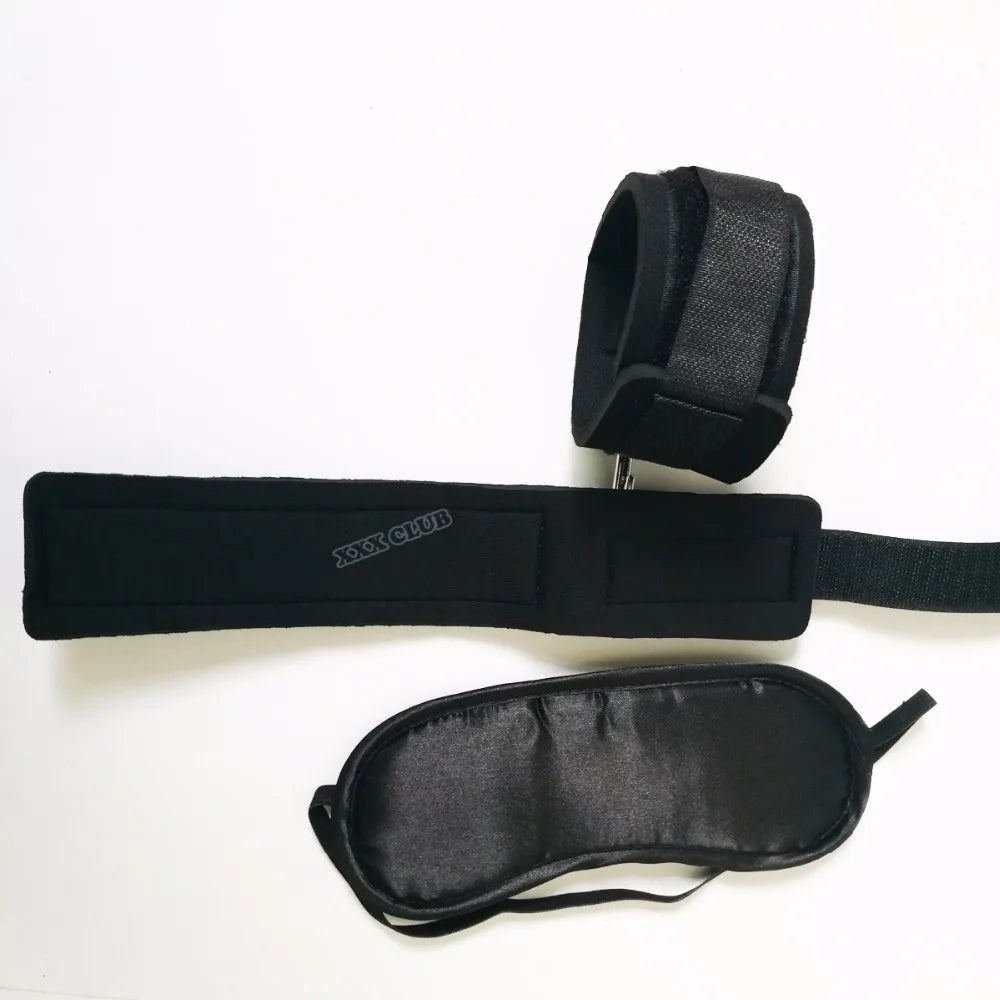 Thierry Fetish Sex Bondage kit Adult Game for Couples Flirt Toys Handcuffs blindfold sex products for increase sexual tension