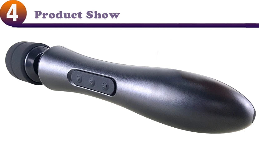 Huge Magic Wand Vibrators for women, USB Charge Big AV Stick Female G Spot Massager Clitoris Stimulator Adult Sex Toys for Woman