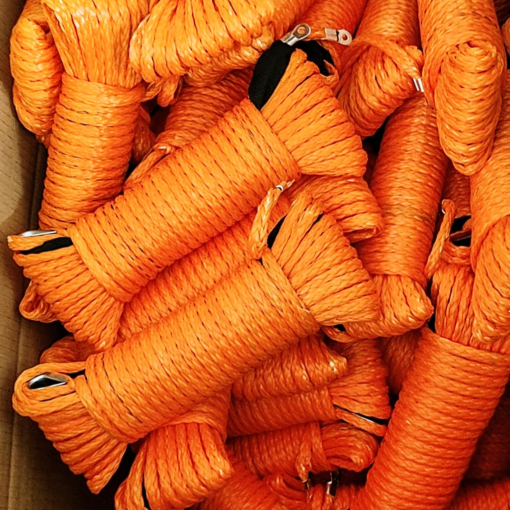 Hot Selling High Strength UHMWPE Colorful Winch Rope Fiber Braided Towing Rope for Off-Road Car Rescue Emergency Tool Kit